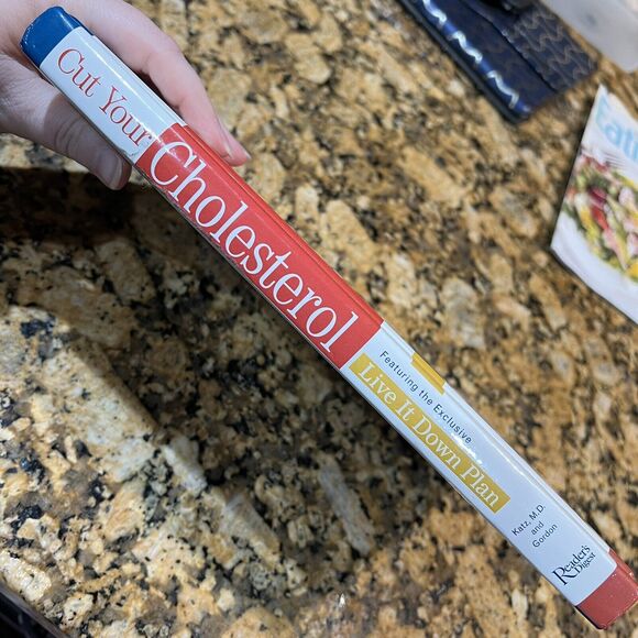 Readers Digest Cut Your Cholesterol Exclusive Live It Down Plan Hardcover Book - Picture 5 of 8